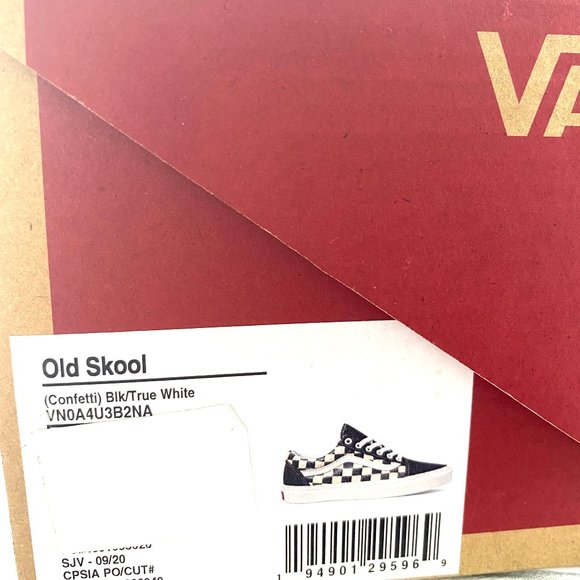 💖MEGA SALE💖VANS Old Skool Confetti Polka Dots   Glitter Skate  Women VN0A4U3B2 - Picture 10 of 11